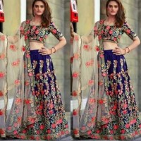 Indian Women Georgette lehenga With Embroidery Work ET - 1135
