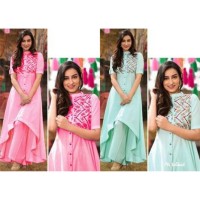 Women Two Piece Linen With Embroidery Work ET - 1270