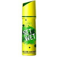 Set Wet Allure Avatar Deodorant and Body Spray Perfume For Men - 150ml