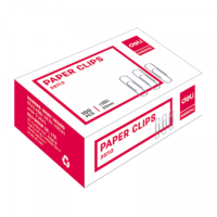 Deli Colored Paper Zems Clips - 1 Box