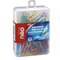 Deli Colored Paper Zems Clips (0024) - 100 pcs