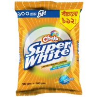 Chaka Super White Washing Powder - 500 gm