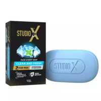 Studio X Clean and Fresh Soap For Men - 75 gm
