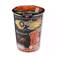 Mama Instant Cup Noodles Oriental Kitchen Hot Korean Flavour - 80 gm