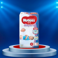 Huggies Dry Baby Diaper Belt S 4-8 kg - 60 pcs