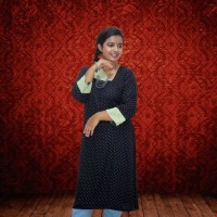 Cotton Printed Kurti -EK2157