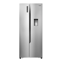 Vision Side By Side Door Refrigerator SHR 566 Ltr