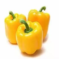 Yellow Capsicum (Net Weight - 300 gm)