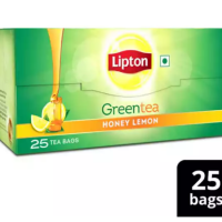 Lipton Green Tea Bag Honey and Lemon - 25 pcs -35gm