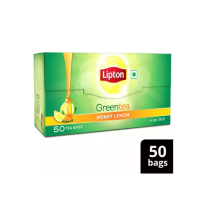 Lipton Green Tea Bag Honey and Lemon - 50 pcs