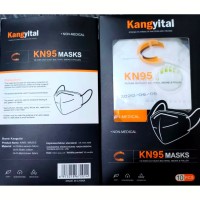 Kangyital KN95 Mask more comfortable with air exchange valve 10 pcs