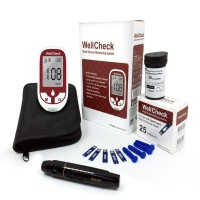Wellcheck Blood Glucose Test Kit Made in Taiwan