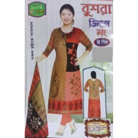 Stylist Unstitched Three- piece EK -845