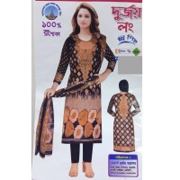 Stylist Unstitched Three- piece EK - 847