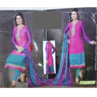 Stylist Unstitched Three- piece EK - 854