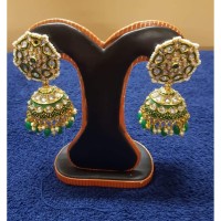 Golden Plated Joypuri Earings EE - 889